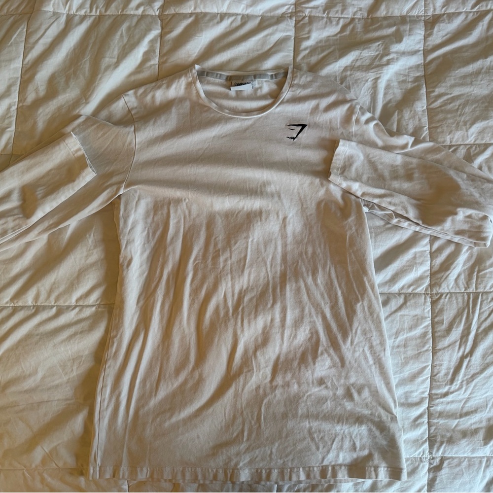 Gymshark White Men's long sleeve
